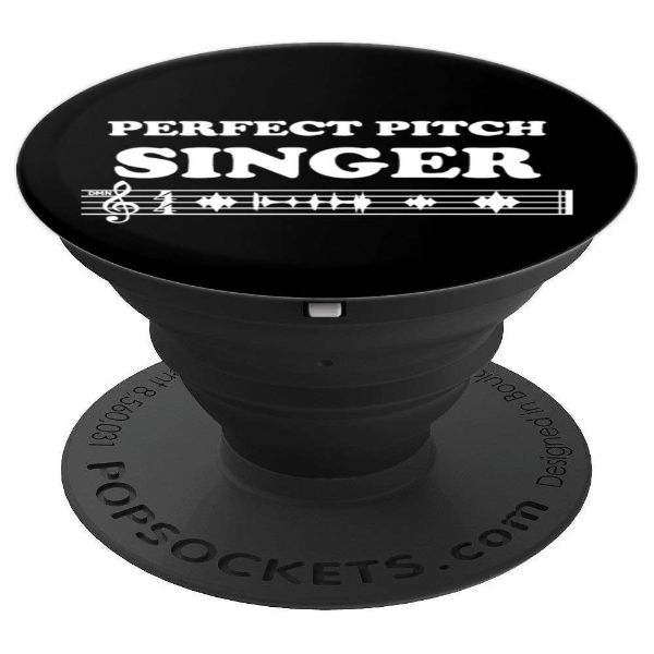 Karaoke Vocalist - Perfect Pitch Singer - PopSockets Grip and Stand for Phones and Tablets 