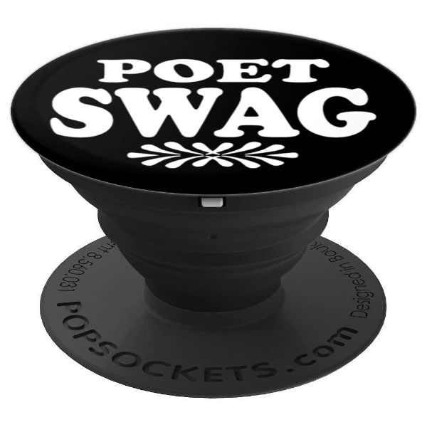 Poet Swag Lyric Poetry - PopSockets Grip and Stand for Phones and Tablets